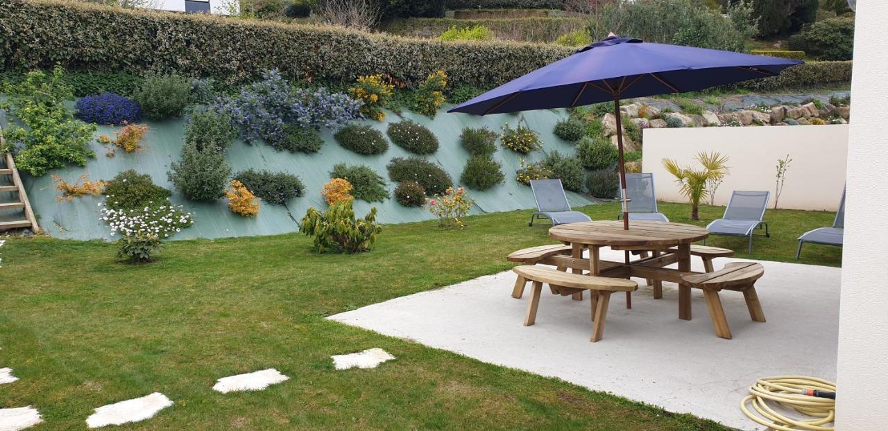 サン・ポル・ド・レオン Les Embruns Jardinヴィラ エクステリア 写真